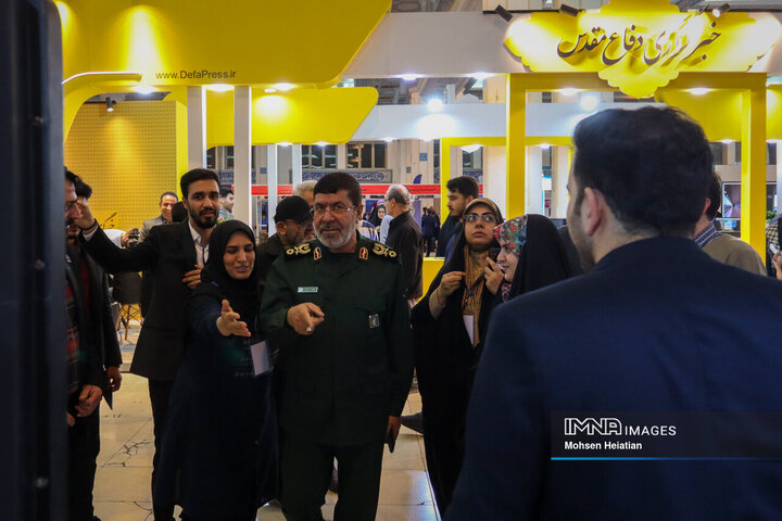 غرفه خبرگزاری ایمنا در سومین روز نمایشگاه رسانه‌های ایران