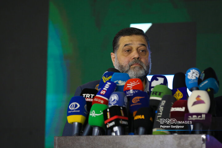 نشست خبری سخنگوی جنبش حماس
