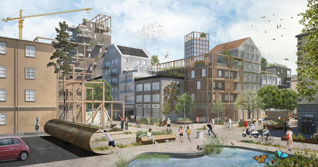 دانمارک پیشرو در ایجاد ساختمانهای دایرهای