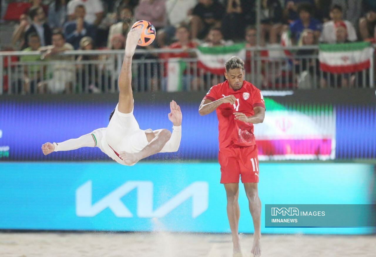 توسعه فوتبال ساحلی ایران در گرو توجه به زیرساختها