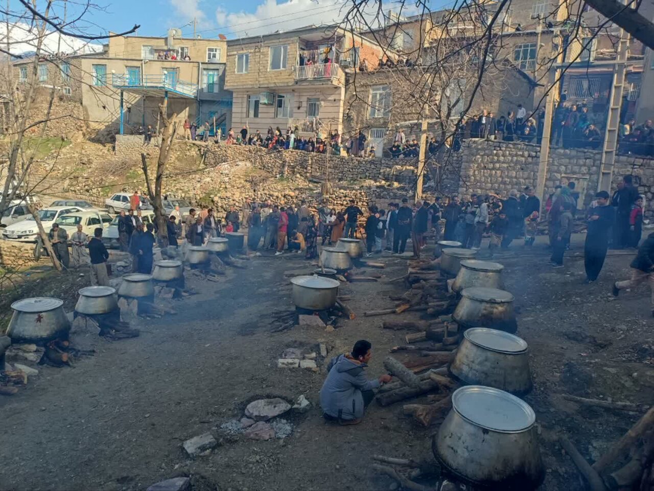 سروآباد میزبان ۵۰۰۰ گردشگر داخلی و خارجی در مراسم کشکک روستای رزاب