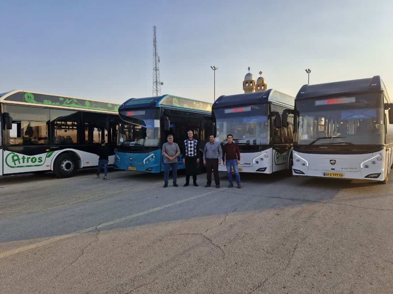 ۵ دستگاه اتوبوس برقی به زودی وارد اراک میشود