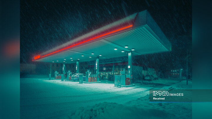 پمپ بنزین در برف، جمهوری چک