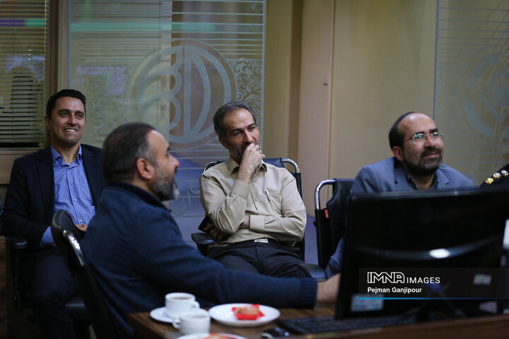 جلسه بررسی ترافیک هسته مرکزی شهر اصفهان