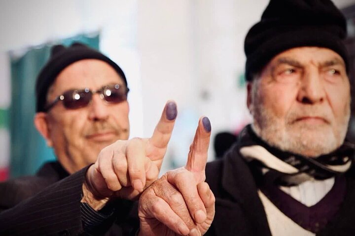 حضور باشکوه مردم اردبیل در پای صندوق‌های رای