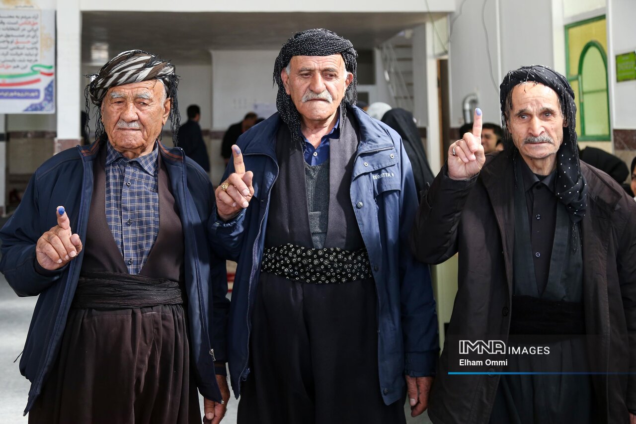 آمار مشارکت مردم کردستان در انتخابات به ۲۵ درصد افزایش یافت