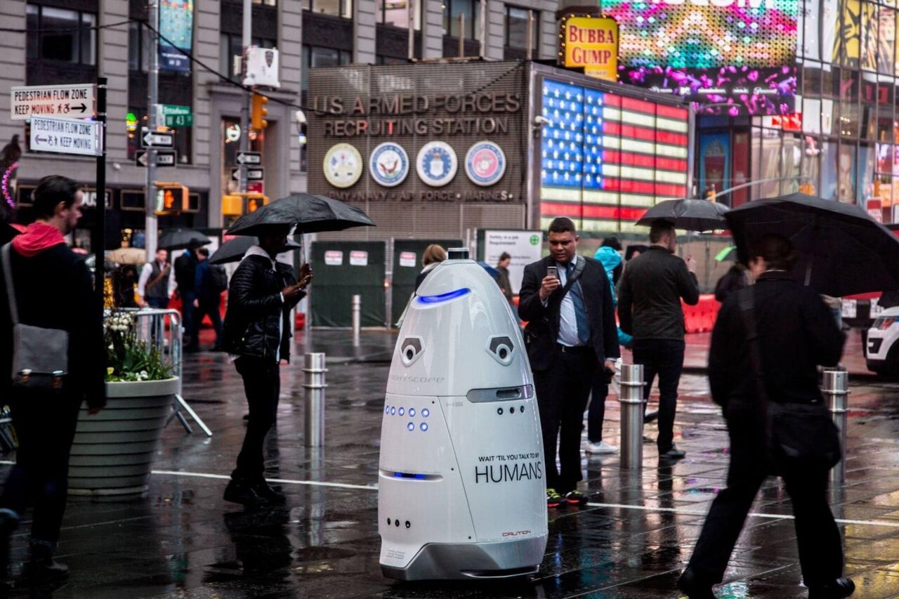 امنیت شهرها در دست ربات‌ها