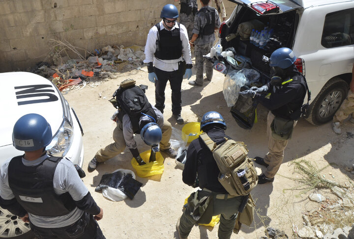 اعتراف سازمان ملل به استفاده داعش از سلاح شیمیایی در سوریه