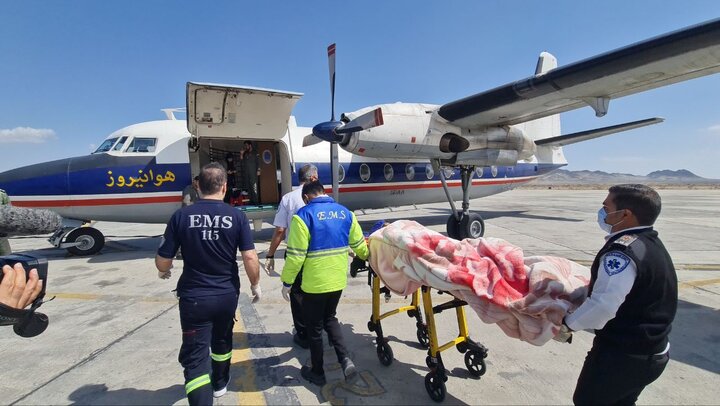 اعزام هواپیمای اورژانس به زاهدان برای نجات جان مادر باردار