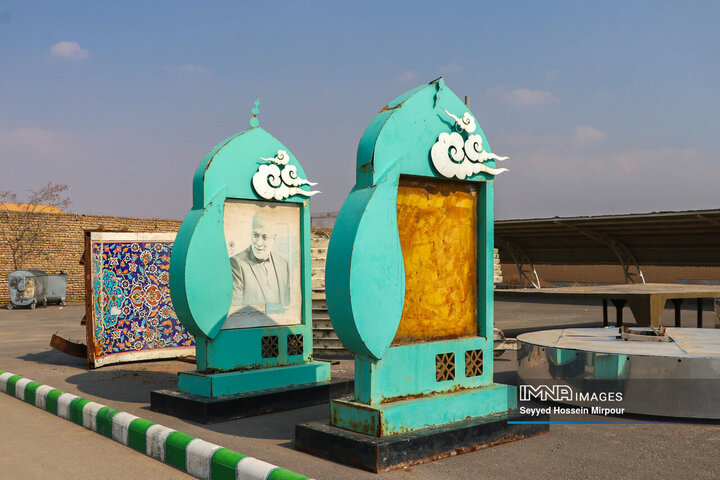 کارگاه ساخت المان‌های نوروزی در مشهد