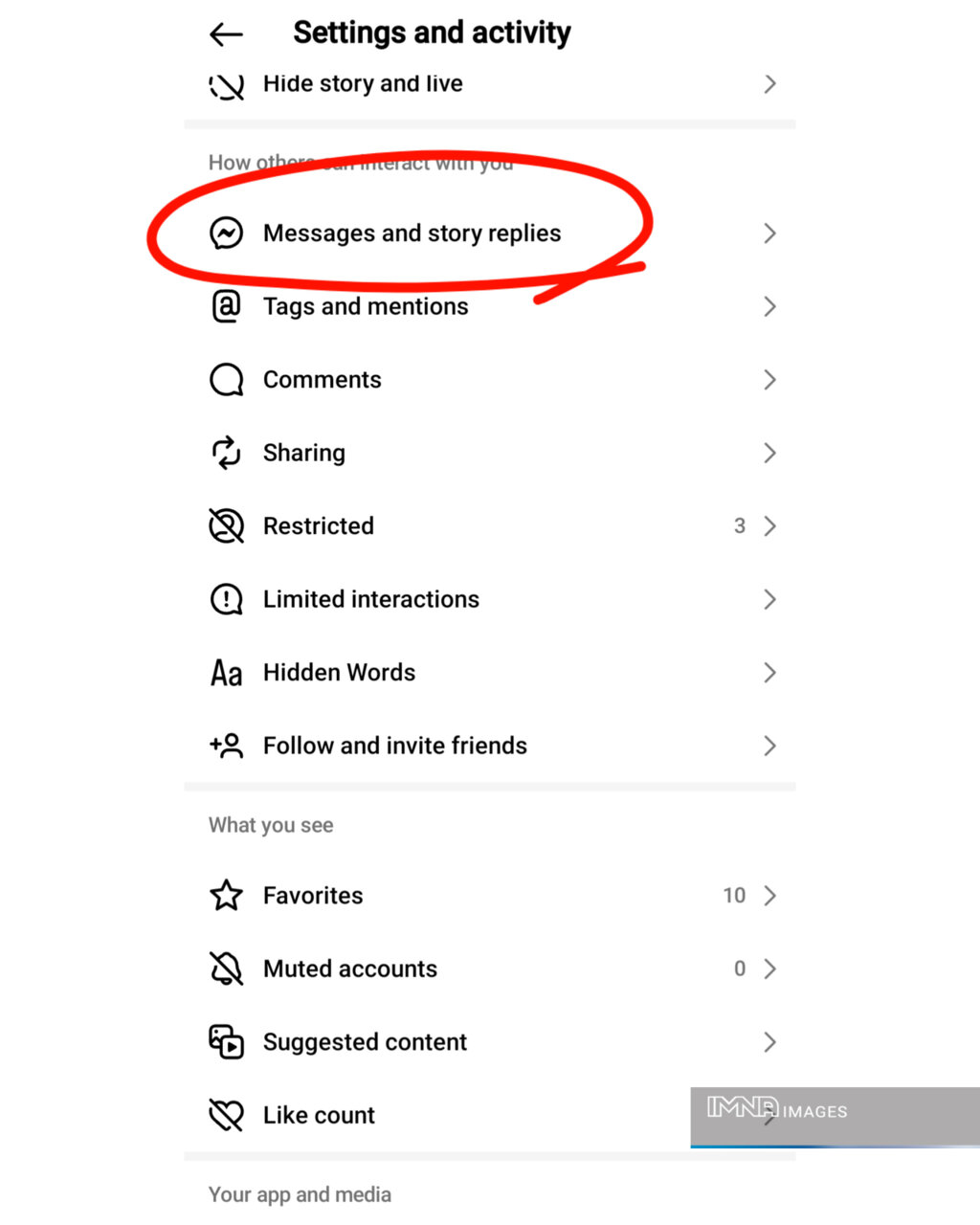 مخفی کردن آنلاین بودن در اینستاگرام جدید