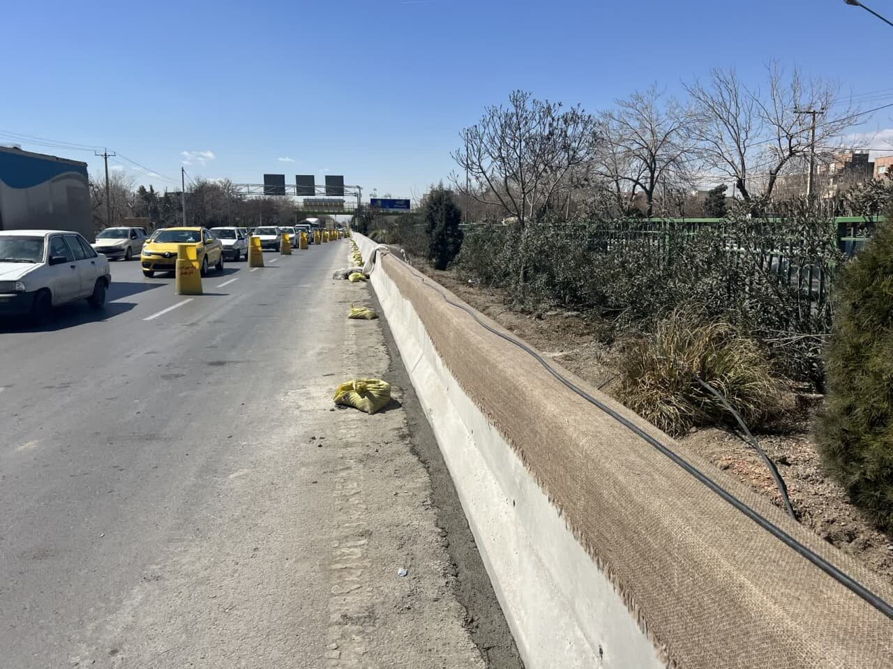 ایمنسازی بزرگراه شهید ردانیپور تا پایان ۱۴۰۲