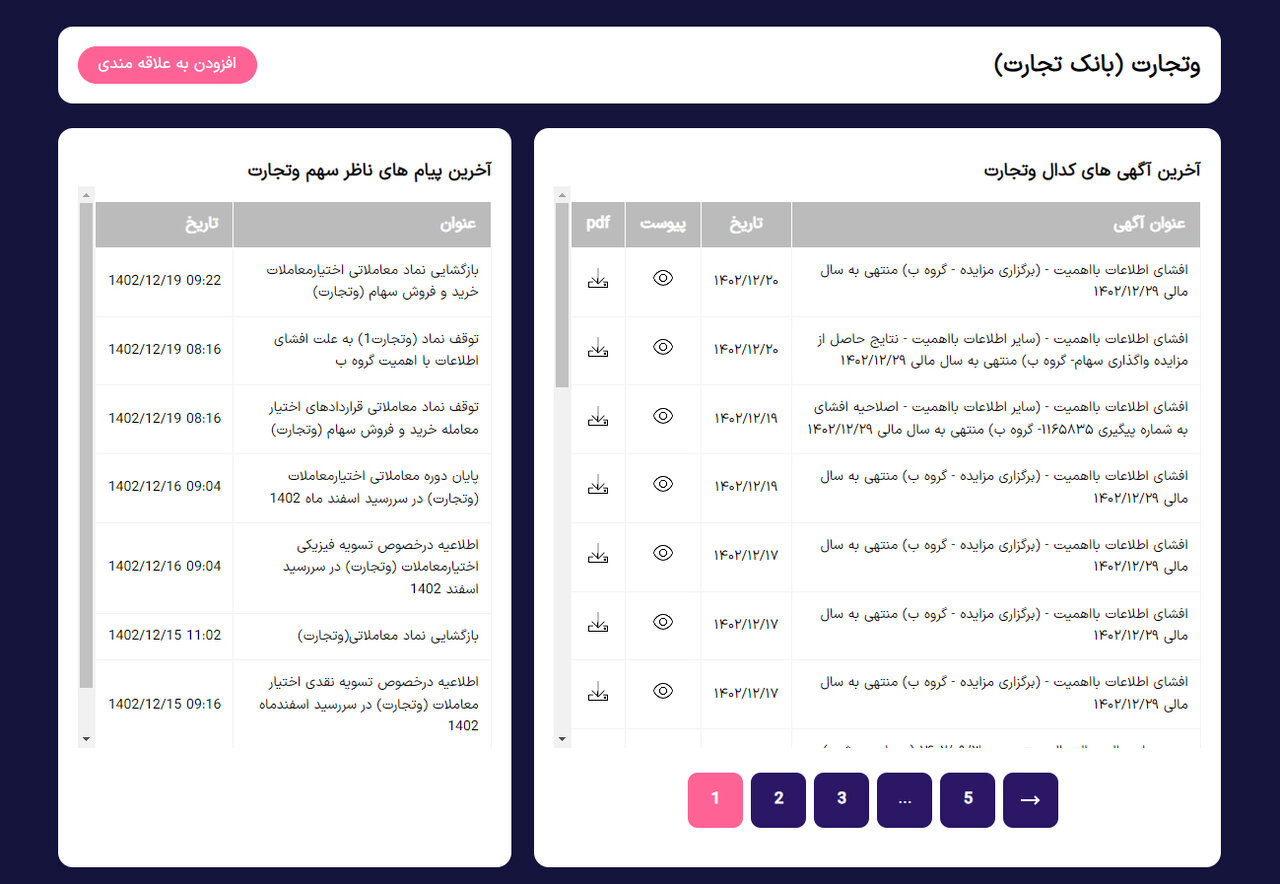 معرفی سامانه کدال من