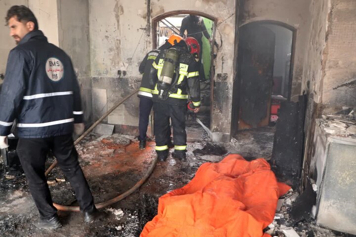 فوتی‌های حادثه انفجار منزل مسکونی در ملک‌شهر به ۳ تن رسید + عکس