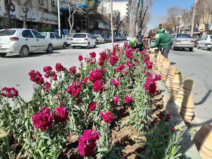 آماده‌سازی شهر اراک برای استقبال از بهار