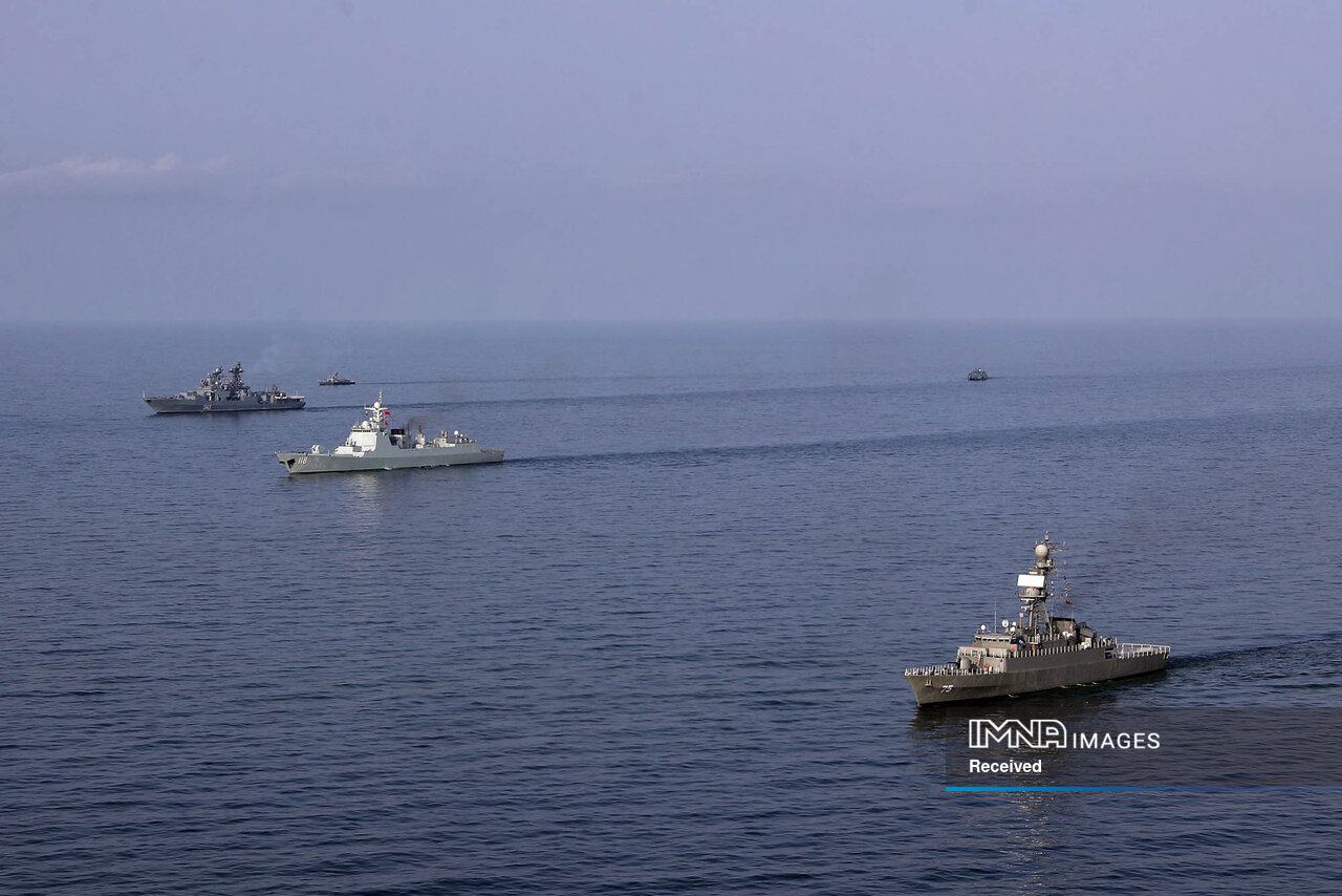 رزمایش دریایی ایران، روسیه و چین؛ قدرتنمایی در بیضی انرژی دنیا