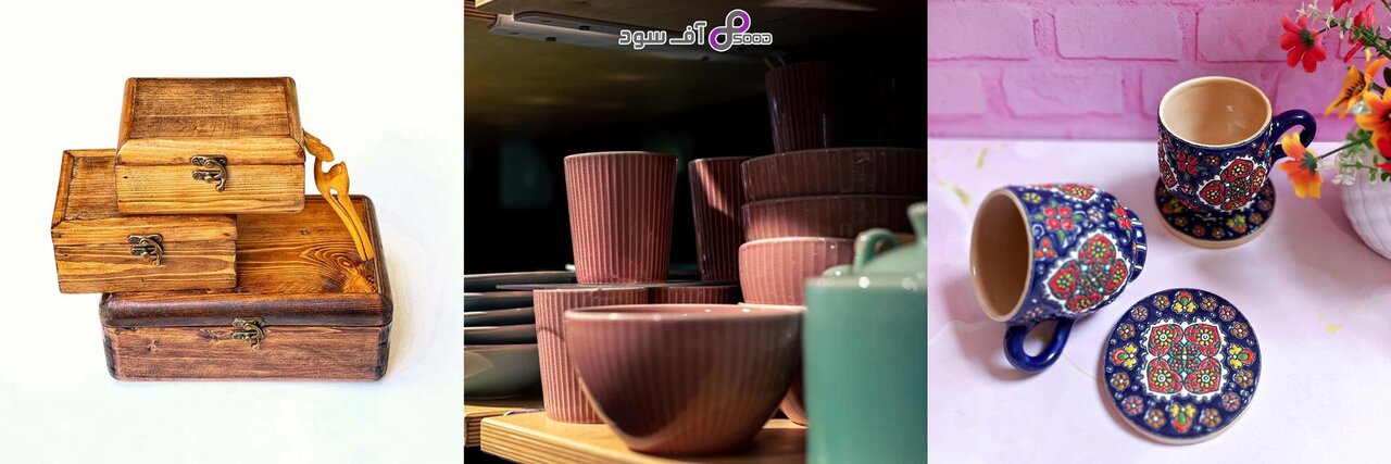 مزایای ظروف چوبی نسبت به ظروف چینی و سفالی