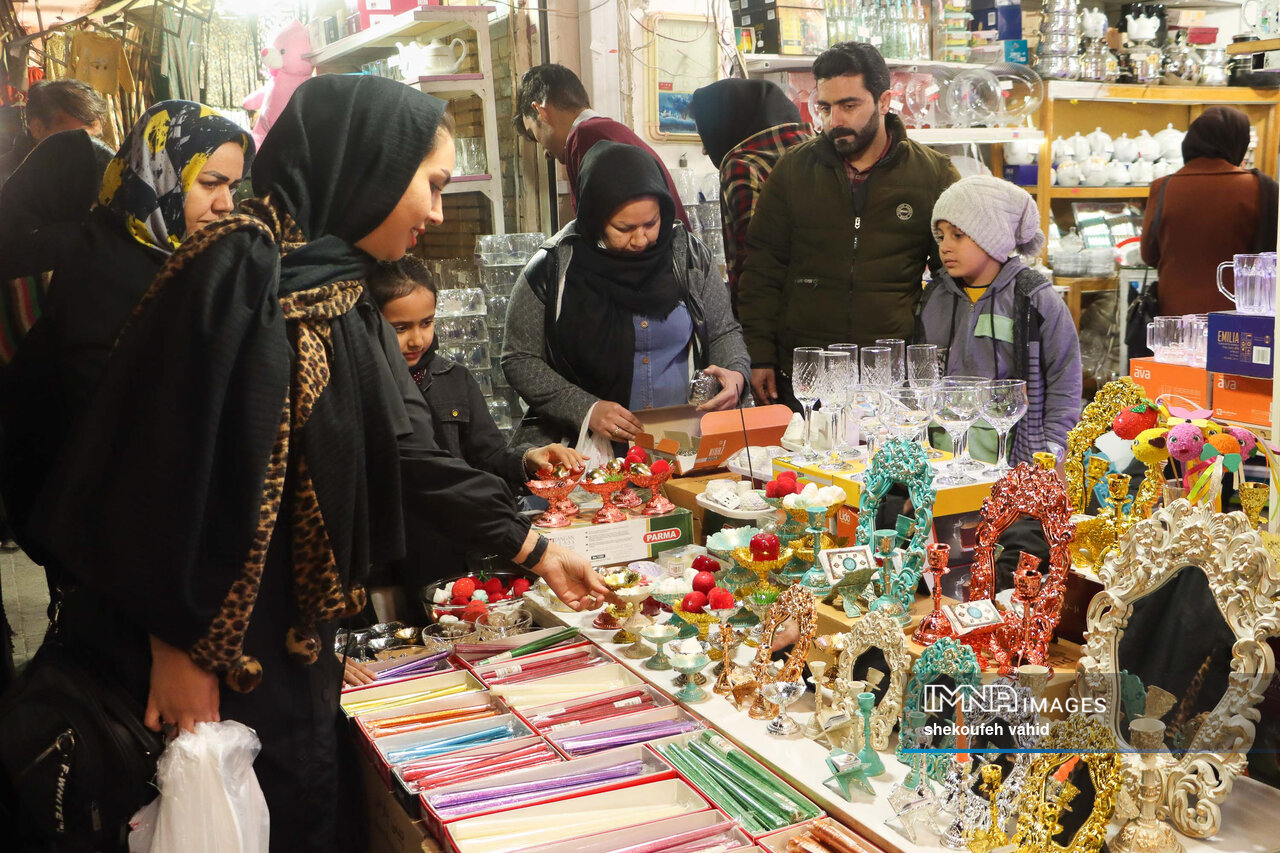 Symphony of Nowruz: Bustling Hustle Before Persian New Year
