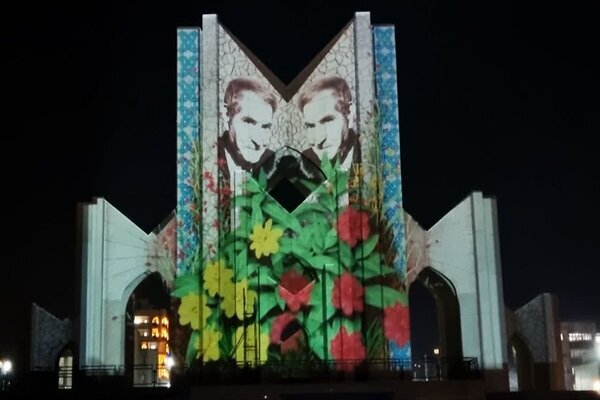 نقش المانهای رمضانی در معابر کلانشهر تبریز