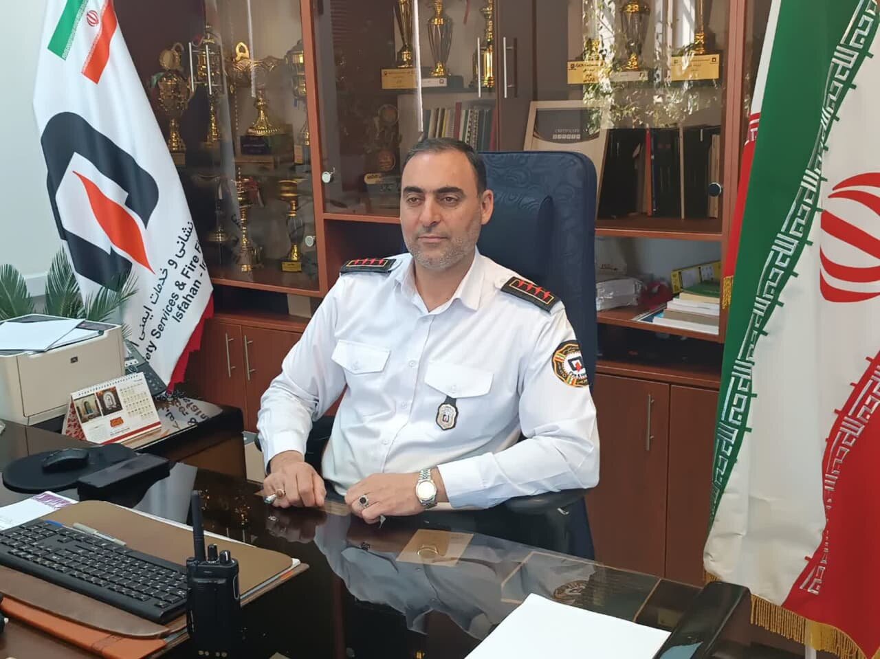 «مقدس‌زاده» مدیرعامل سازمان آتش‌نشانی شهرداری اصفهان شد