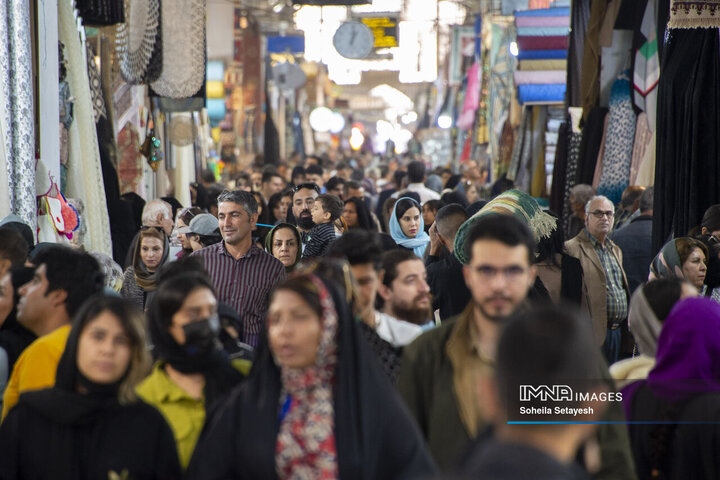 بازار وكيل شيراز در آستانه نوروز