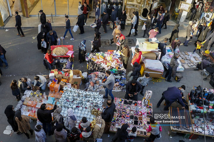بازار تبريز و خريد هاي شب عيد