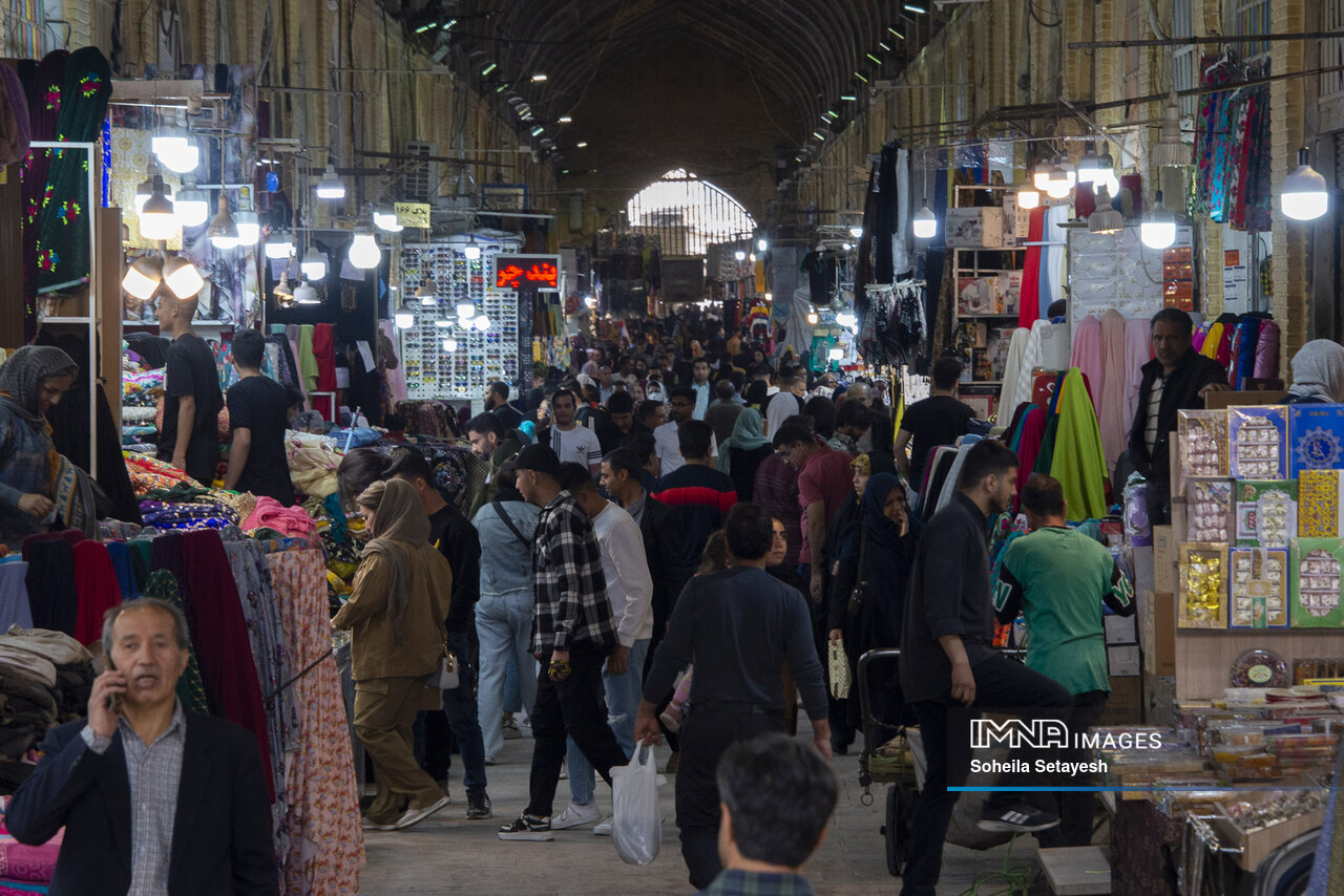 بازار وکیل شیراز در آستانه سال نو