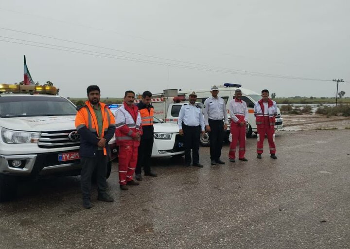 آماده‌باش عوامل امدادی هلال‌احمر در محورهای مواصلاتی خوزستان