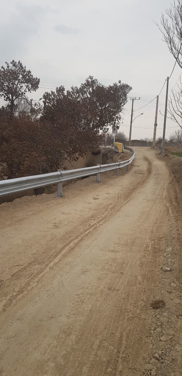 نصب و تعمیر ۱۲۰۰ متر گاردریل برای ایمنسازی مادیهای ناژوان