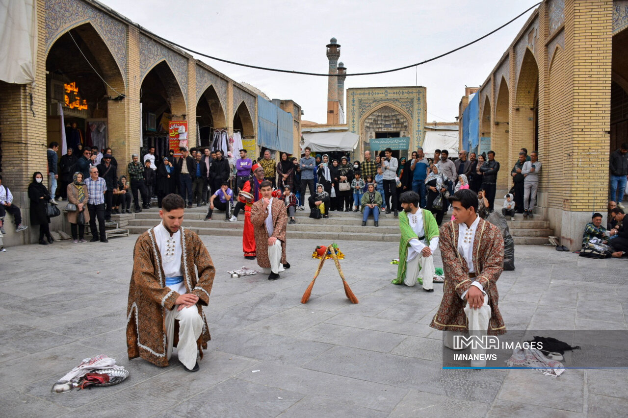 تئاترهای خیابانی ویژه نوروز در اصفهان