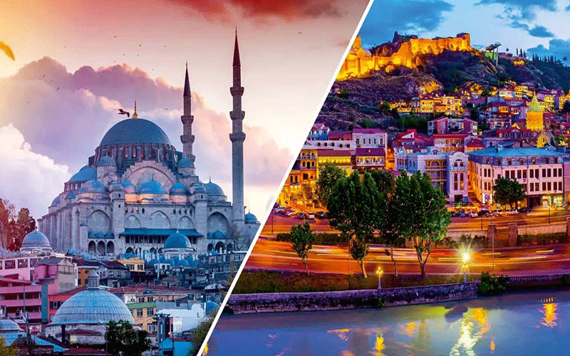هزینه یکسان سه شب اقامت با تور در گرجستان نسبت به استانبول
