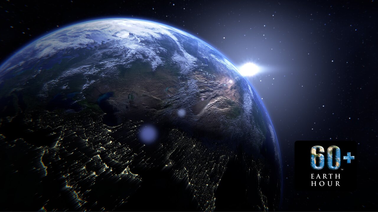 یک ساعت در خاموشی به احترام زمین + شعار روز جهانی ساعت زمین