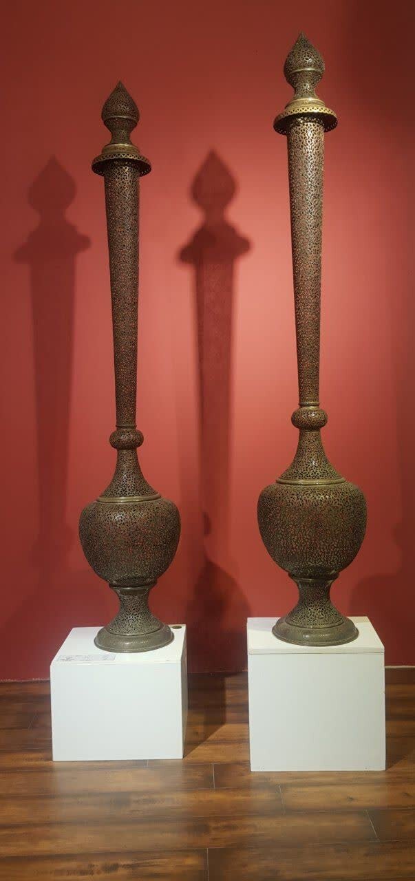 نمایشگاهی با موسیقی قلم و چکش