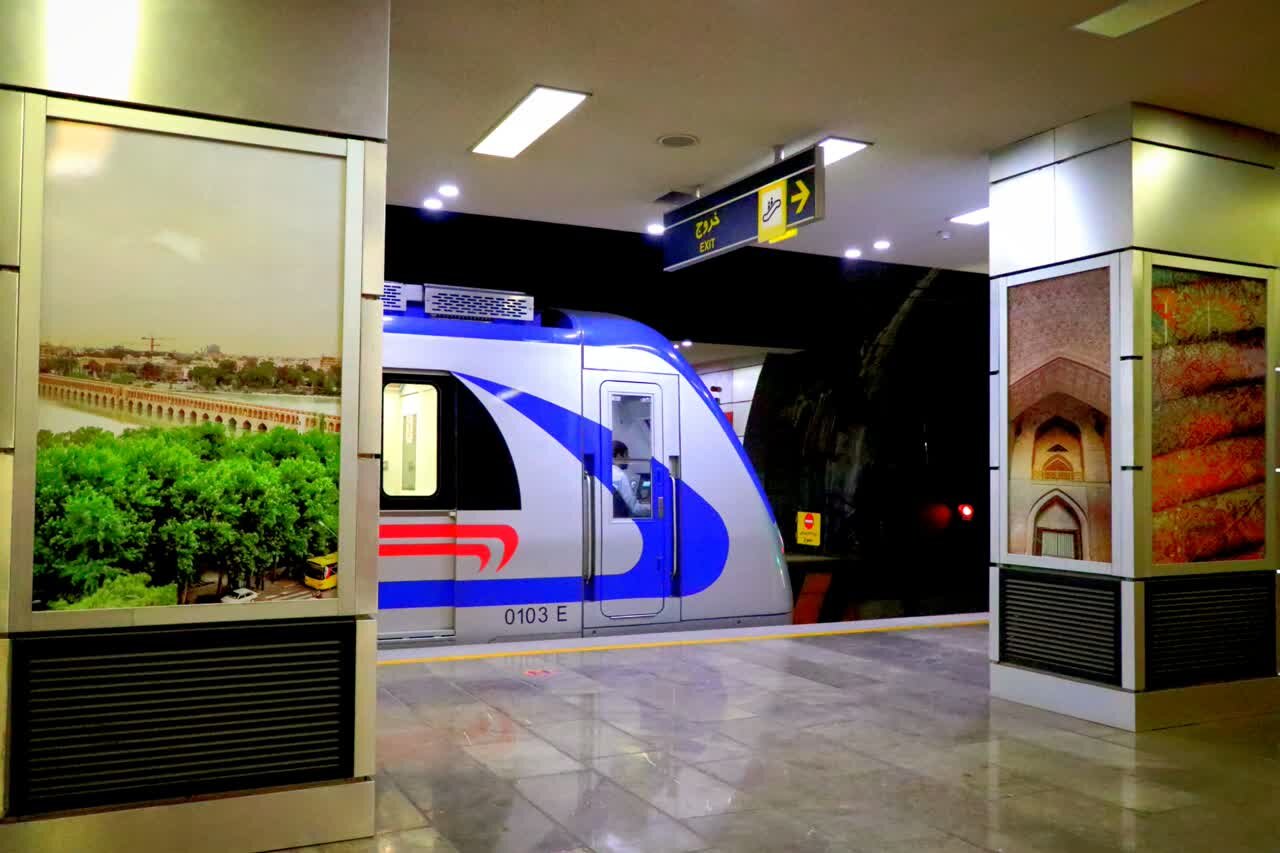 رکورد استفاده از متروی اصفهان با ثبت ۲۷ میلیون سفر در سال گذشته شکسته شد