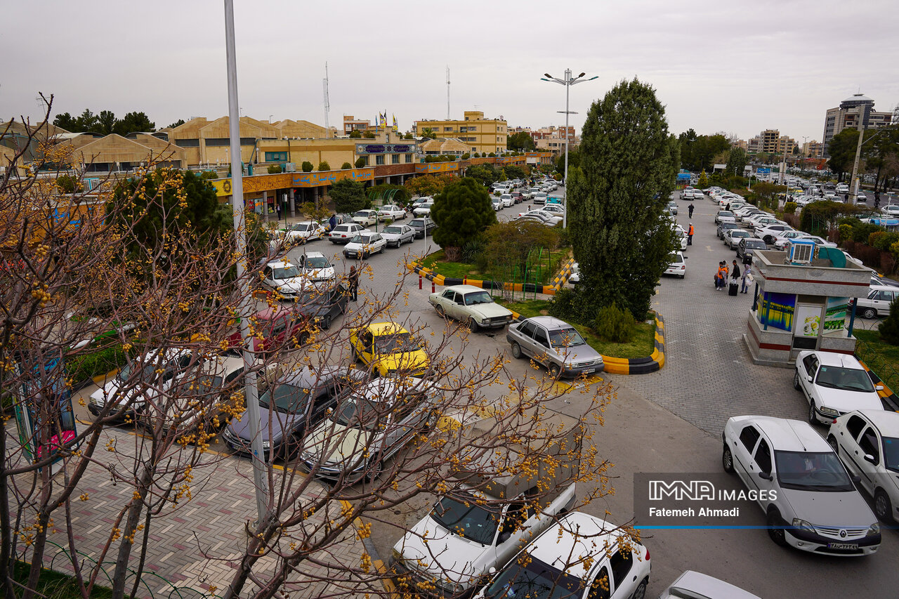 تهران، شیراز و مشهد بیشترین مقصد سفر از پایانه‌های مسافربری اصفهان بوده است