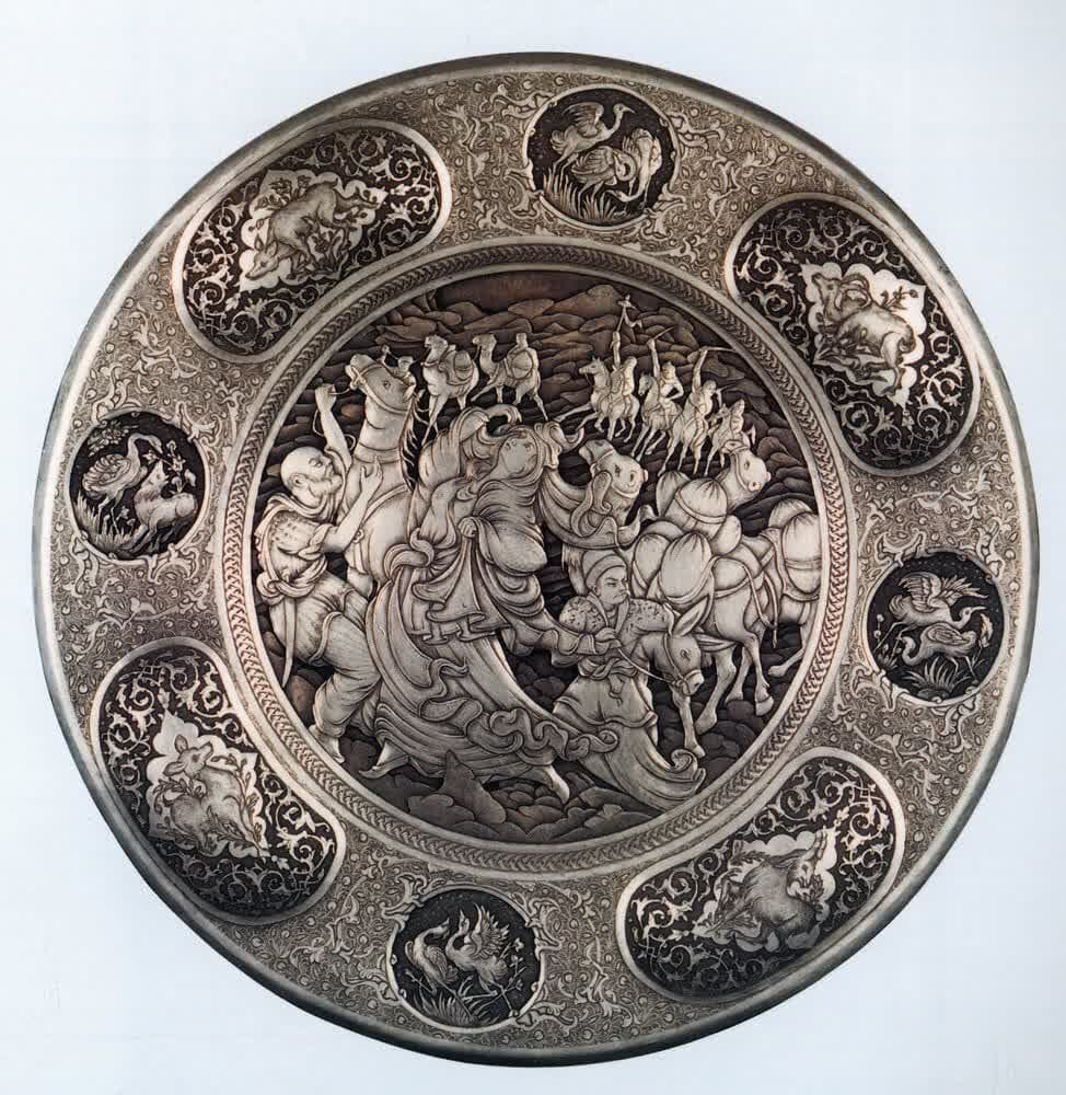 قلم‌زنی؛ حکاکی اندیشه و قدرت بر فلز در تاریخ هنر ایران