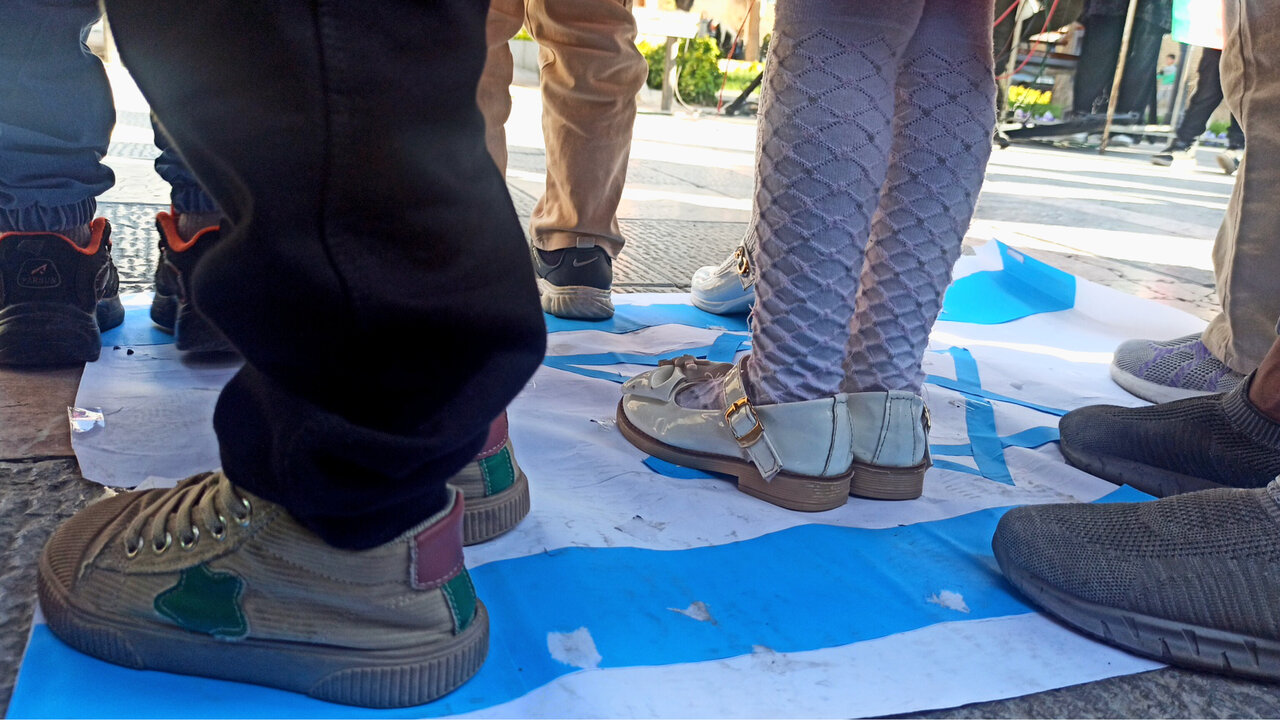 تجمع بانوان اصفهانی برای دفاع از مقاومت مردم فلسطین