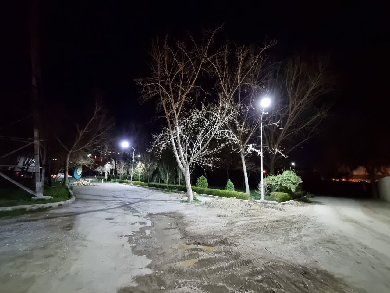 بهرهبرداری از پروژه روشنایی ناژوان با ۱۵ میلیارد ریال اعتبار