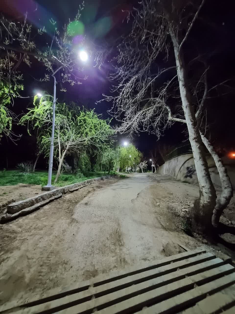 بهرهبرداری از پروژه روشنایی ناژوان با ۱۵ میلیارد ریال اعتبار