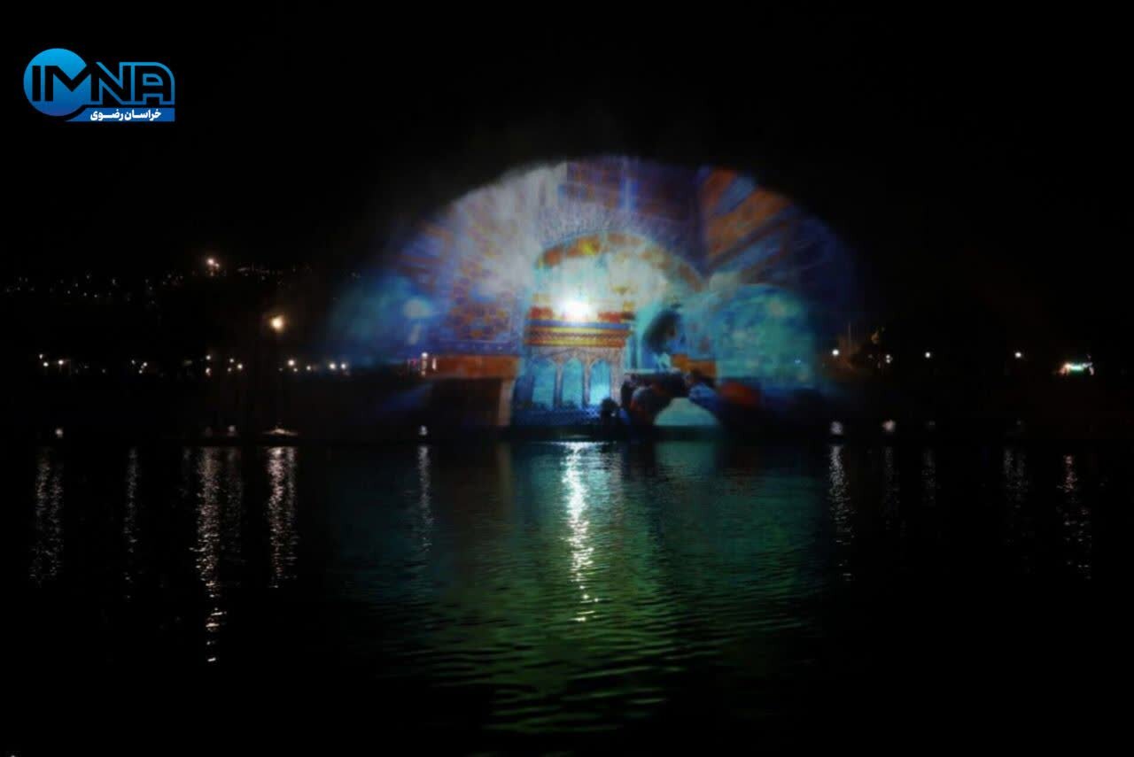 برگزاری جشنواره المان های نوری در مشهد+ تصاویر