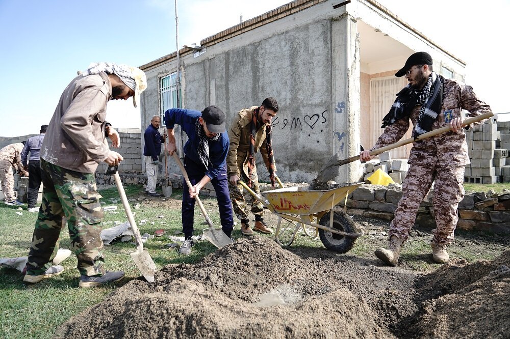 اردوی جهادی نوروزی با بیش از ۹۰ دانشجو + تصاویر
