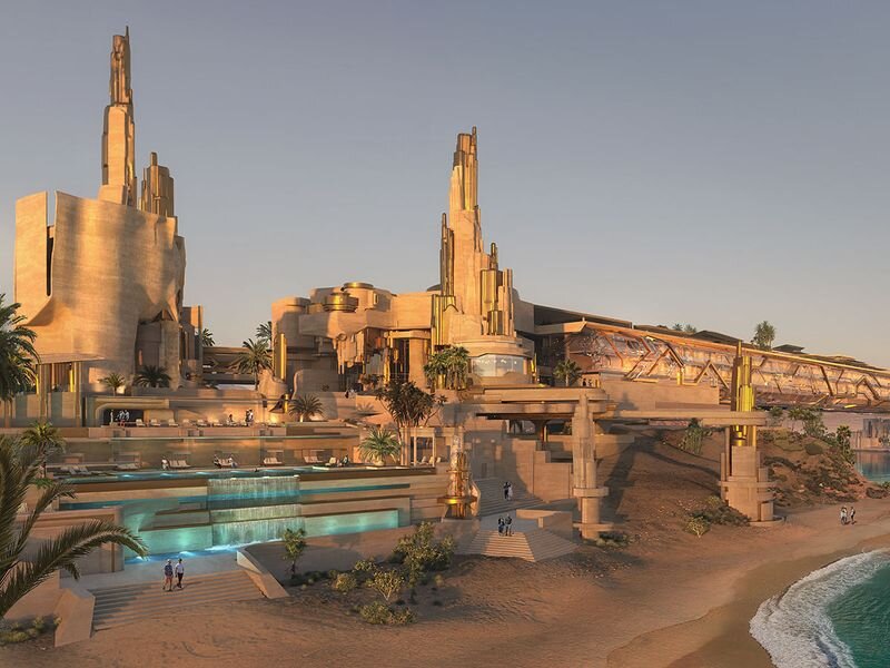 رونمایی شهر هوشمند عربستان از یک استراحتگاه تالابی جدید