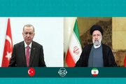 Iranian President Raeisi, Turkish Counterpart Erdogan Discuss Enhancing Cooperation and Condemning Israeli Aggression