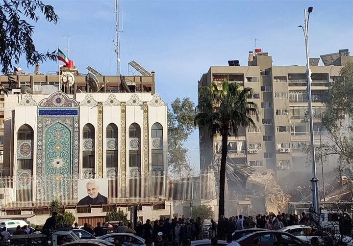 حمله هوایی اسرائیل به ساختمان مجاور سفارت ایران در دمشق /  بین ۵ تا ۷ نفر به شهادت رسیدند