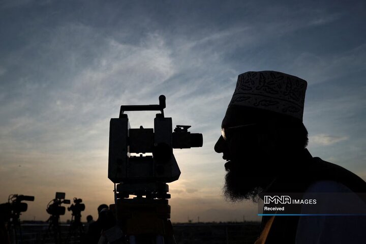 رصد هلال ماه مبارک رمضان، پیشاور، پاکستان
