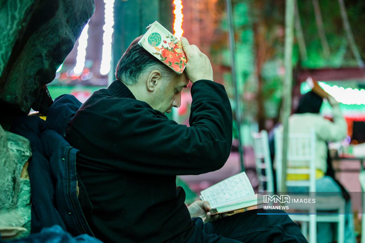 تهران در شبهای قدر، زمزمه دعا در دل سکوت