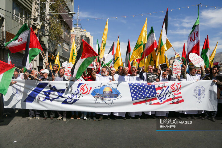راهپیمایی روز قدس در البرز