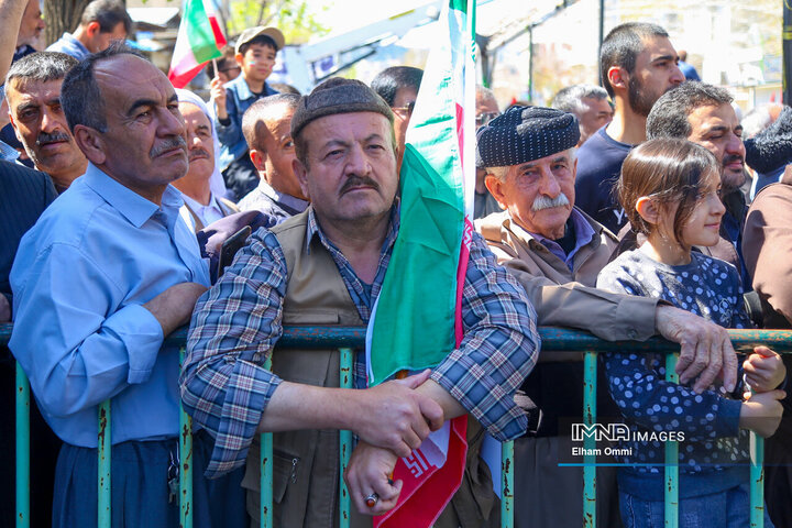 راهپیمایی روز قدس در سنندج