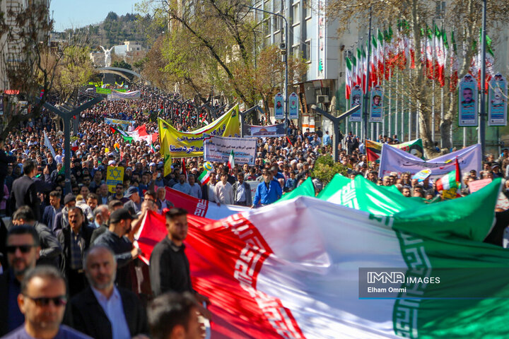 راهپیمایی روز قدس در سنندج