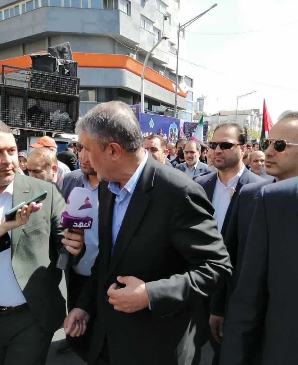 کدام شخصیتها در راهپیمایی روز قدس حاضر شدند؟ + تصاویر